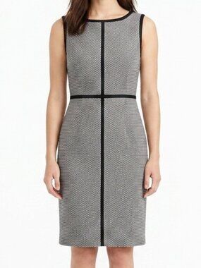 Nine & Co. Sleeveless Woven Fitted Dress- Sz. 6